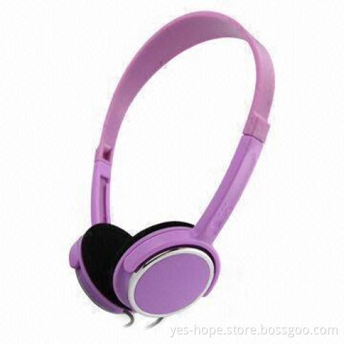 Wired Handsfree Kit Headphones, Different Colors are Available, with 60mW Input Power